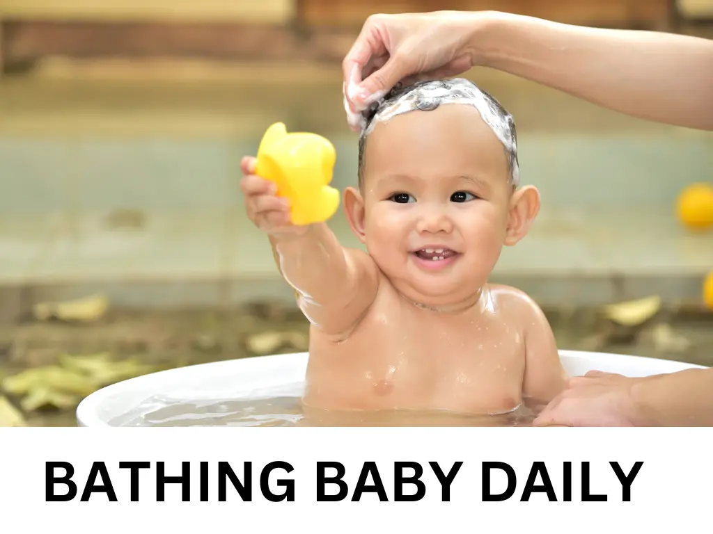 Daily baby bathing tips for new moms